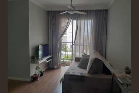 Sala de apartamento para alugar com 2 quartos, 50m² em Jardim Myrian Moreira da Costa, Campinas