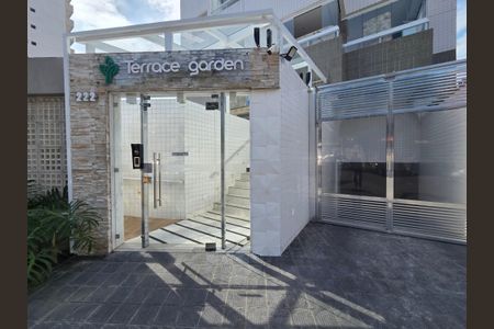 Fachada de apartamento para alugar com 2 quartos, 45m² em Nova Mirim, Praia Grande