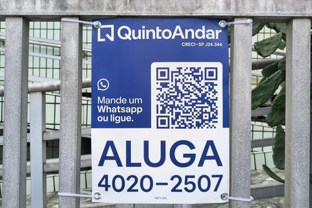 Apartamento para alugar com 34m², 1 quarto e 1 vaga Apartamento para alugar com 34m², 1 quarto e 1 vagaPlaca