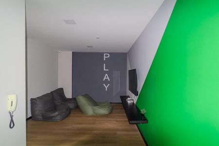 Apartamento à venda com 34m², 2 quartos e sem vaga Apartamento à venda com 34m², 2 quartos e sem vagaSalão de jogos