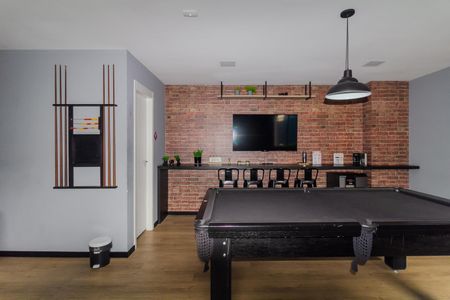 Apartamento à venda com 34m², 2 quartos e sem vaga Apartamento à venda com 34m², 2 quartos e sem vagaSalão de jogos