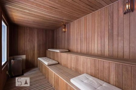 Studio para alugar com 39m², 1 quarto e 1 vaga Studio para alugar com 39m², 1 quarto e 1 vagaSauna