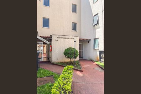 Apartamento à venda com 55m², 2 quartos e 1 vagaFachada do bloco
