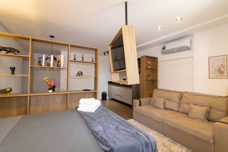 Sala/Quarto de apartamento à venda com 1 quarto, 36m² em Botafogo, Campinas