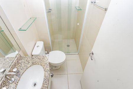 Apartamento para alugar com 59m², 2 quartos e 1 vaga Apartamento para alugar com 59m², 2 quartos e 1 vagaBanheiro da Suíte