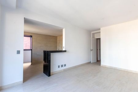 Sala de apartamento à venda com 3 quartos, 109m² em Lourdes, Belo Horizonte