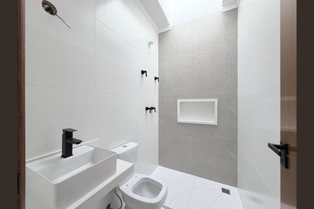 Banheiro da Suíte 3 de casa à venda com 3 quartos, 120m² em Vila Prudente, São Paulo