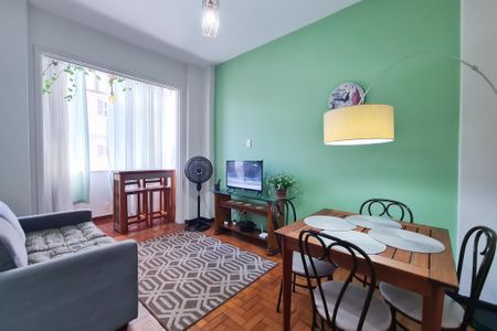 Sala de apartamento à venda com 1 quarto, 35m² em Lapa, Rio de Janeiro