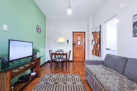 Sala de apartamento à venda com 1 quarto, 35m² em Lapa, Rio de Janeiro