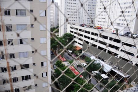 Apartamento para alugar com 44m², 2 quartos e 1 vagaDetalhe - Vista da Sala e Sala de Jantar