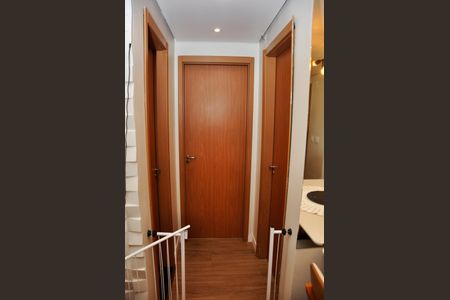 Apartamento para alugar com 44m², 2 quartos e 1 vagaDetalhe - Corredor Quartos