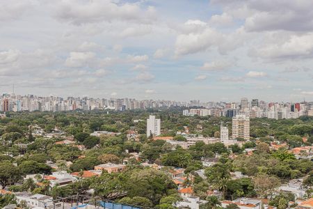 Vista da Varanda de kitnet/studio para alugar com 1 quarto, 38m² em Pinheiros, São Paulo