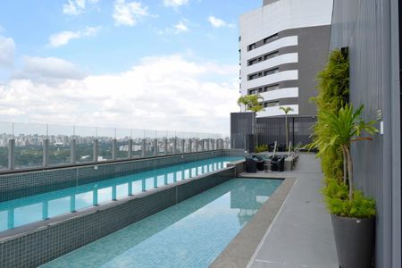 Studio para alugar com 37m², 1 quarto e 1 vagaPiscina