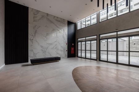 Studio para alugar com 38m², 1 quarto e 1 vagaHall social