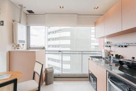 Studio para alugar com 38m², 1 quarto e 1 vaga Studio para alugar com 38m², 1 quarto e 1 vagaVaranda gourmet