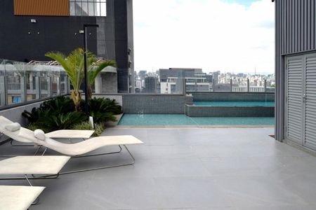 Studio para alugar com 37m², 1 quarto e 1 vagaDeck piscina