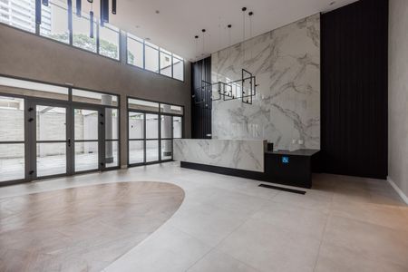 Studio para alugar com 38m², 1 quarto e 1 vagaHall social