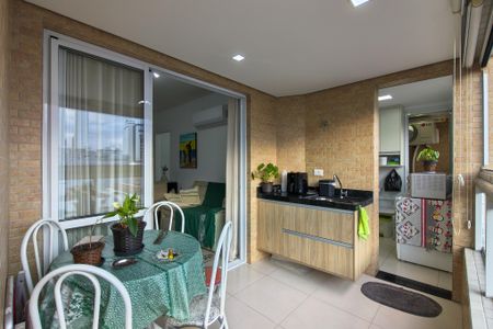 Sacada  de apartamento para alugar com 2 quartos, 84m² em Boqueirão, Praia Grande