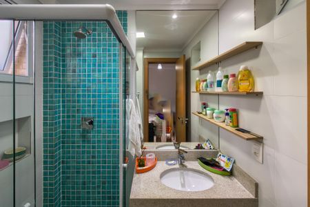 Apartamento para alugar com 84m², 2 quartos e 1 vaga Apartamento para alugar com 84m², 2 quartos e 1 vagaBanheiro da Suíte 2