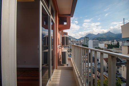 Sala Varanda de apartamento para alugar com 3 quartos, 77m² em Tijuca, Rio de Janeiro