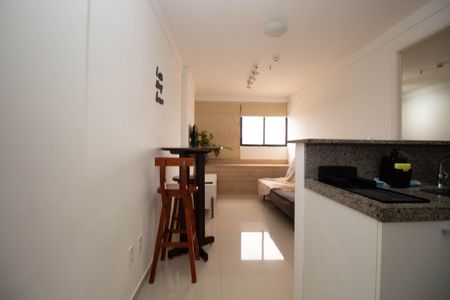 Apartamento para alugar com 36m², 1 quarto e 1 vagaHall