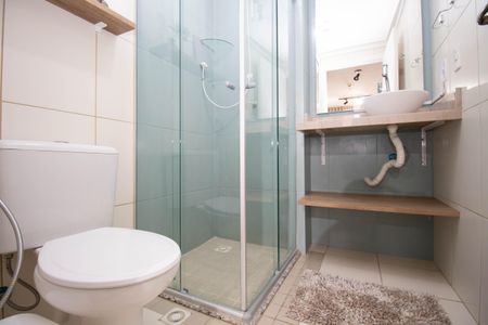 Banheiro da Suíte de apartamento para alugar com 1 quarto, 36m² em Csg 13, Brasília