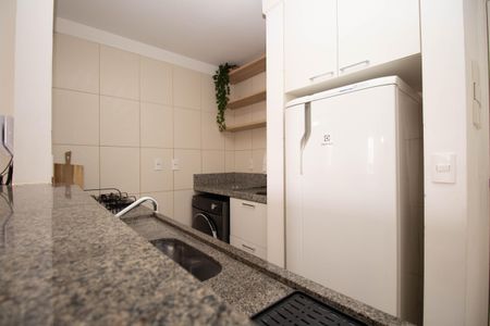 Apartamento para alugar com 36m², 1 quarto e 1 vagaCozinha e Área de Serviço