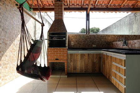 Churrasqueira de casa para alugar com 2 quartos, 75m² em Vila Sao Paulo, Mogi das Cruzes
