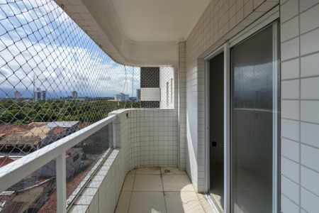 Sacada  de apartamento para alugar com 1 quarto, 70m² em Guilhermina, Praia Grande
