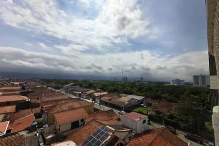 Vista da Sacada de apartamento para alugar com 1 quarto, 70m² em Guilhermina, Praia Grande