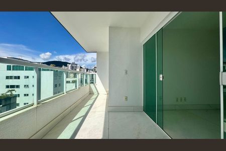 Varanda  de apartamento à venda com 4 quartos, 140m² em Buritis, Belo Horizonte