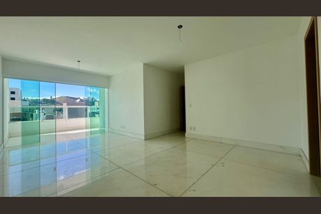 Sala  de apartamento à venda com 4 quartos, 140m² em Buritis, Belo Horizonte