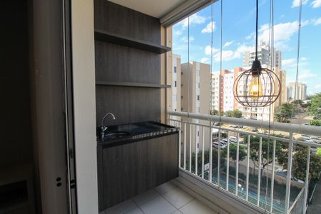 Varanda da Sala de apartamento à venda com 2 quartos, 65m² em Vila Nova Alba, São Paulo