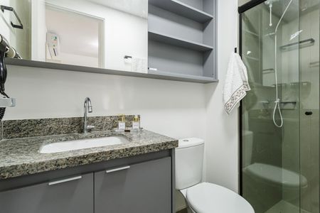 Apartamento para alugar com 27m², 1 quarto e sem vaga Apartamento para alugar com 27m², 1 quarto e sem vagaBanheiro