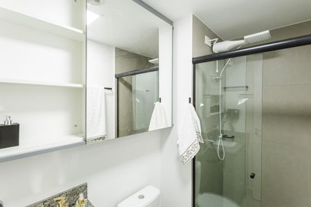 Apartamento para alugar com 27m², 1 quarto e sem vaga Apartamento para alugar com 27m², 1 quarto e sem vagaBanheiro