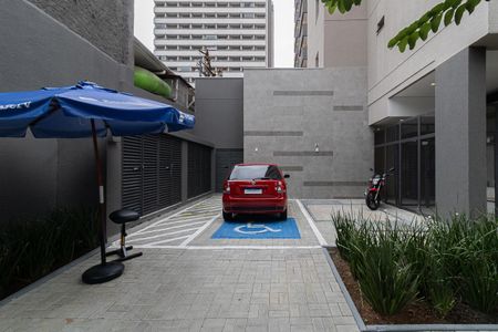 Apartamento para alugar com 27m², 1 quarto e sem vaga Apartamento para alugar com 27m², 1 quarto e sem vagaFachada