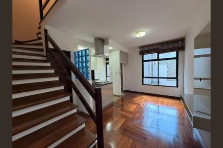Sala de apartamento para alugar com 2 quartos, 65m² em Lourdes, Belo Horizonte