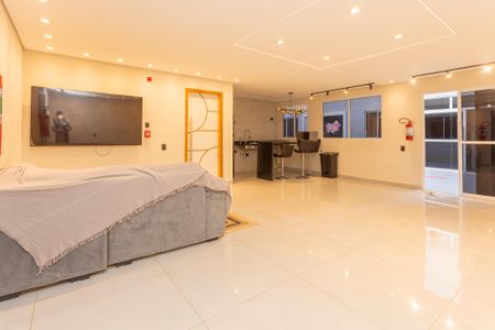 Apartamento para alugar com 44m², 2 quartos e sem vagaÁrea comum - Salão de festas
