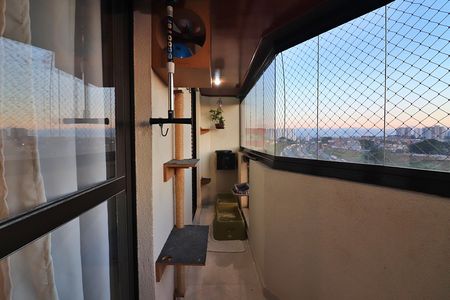 Varanda gourmet de apartamento à venda com 3 quartos, 106m² em Jardim do Mar, São Bernardo do Campo