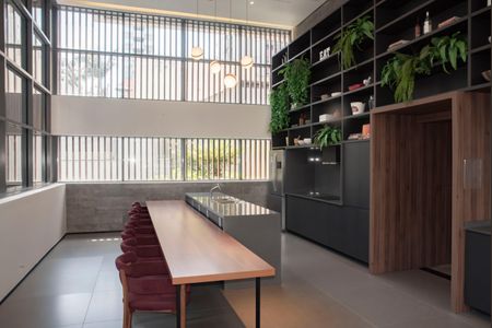 Studio à venda com 22m², 1 quarto e sem vagaÁrea comum - Salão de festas