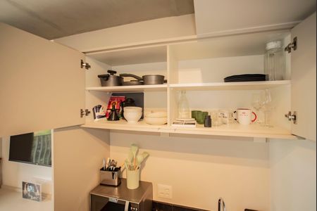 Studio à venda com 22m², 1 quarto e sem vagaCozinha