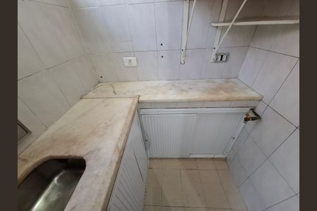 Cozinha  de kitnet/studio à venda com 1 quarto, 28m² em Centro, Rio de Janeiro