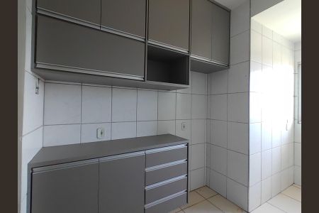 Cozinha de apartamento para alugar com 2 quartos, 48m² em Chácaras Tubalina e Quartel, Uberlândia