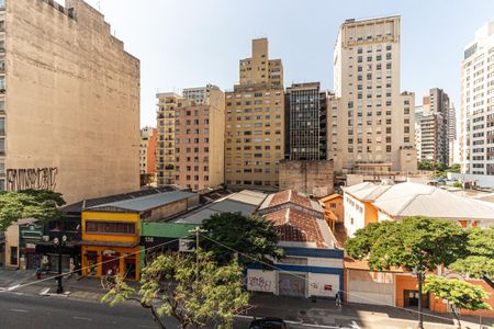 Vista do Quarto de apartamento para alugar com 1 quarto, 48m² em Campos Elíseos, São Paulo