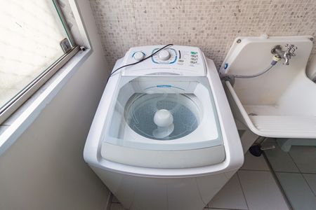 Apartamento à venda com 55m², 2 quartos e 1 vaga Apartamento à venda com 55m², 2 quartos e 1 vagaDetalhe - Área de Serviço