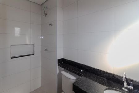 Banheiro da Suíte de apartamento à venda com 1 quarto, 30m² em Parque da Vila Prudente, São Paulo