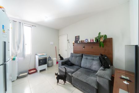 Sala/Cozinha de kitnet/studio para alugar com 1 quarto, 35m² em Jardim Algarve, Viamão