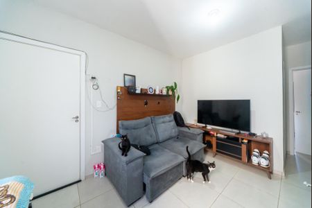 Sala/Cozinha de kitnet/studio para alugar com 1 quarto, 35m² em Jardim Algarve, Viamão