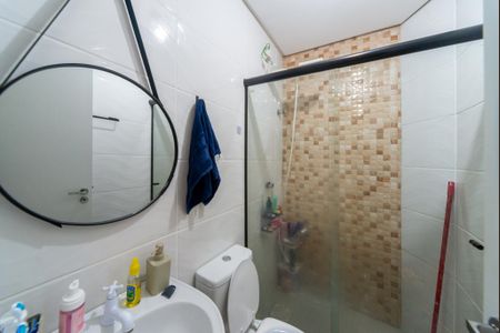 Banheiro de kitnet/studio para alugar com 1 quarto, 35m² em Jardim Algarve, Viamão