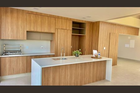 Cozinha de casa de condomínio à venda com 3 quartos, 225m² em Residencial Jatibela, Campinas